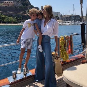 Stella McCartney bell bottom flares jeans 31